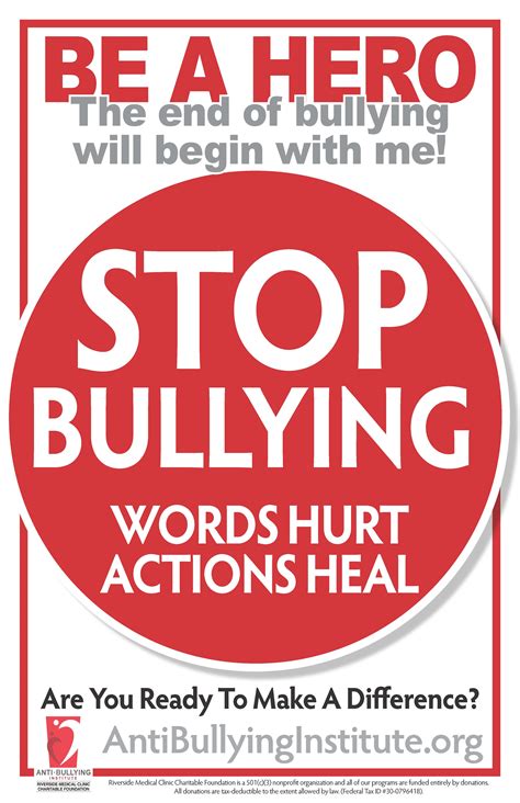 charities for bullying